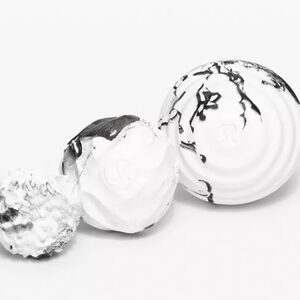 lululemon Release and Recover Ball Set, 3 Massage Balls, Black/White, New Sealed